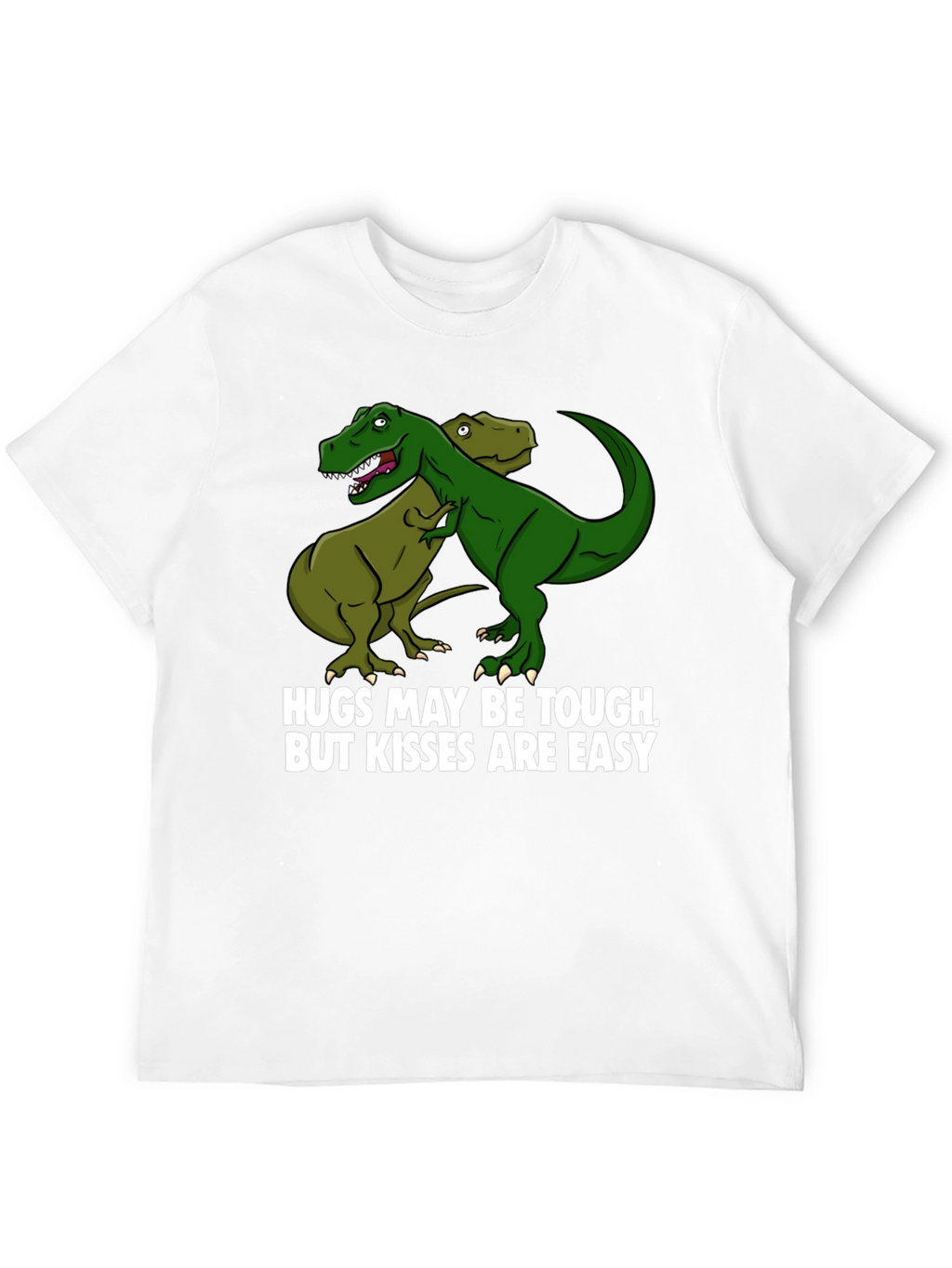 Dinosaur Hugs T-Shirt Funny Graphic Tee
