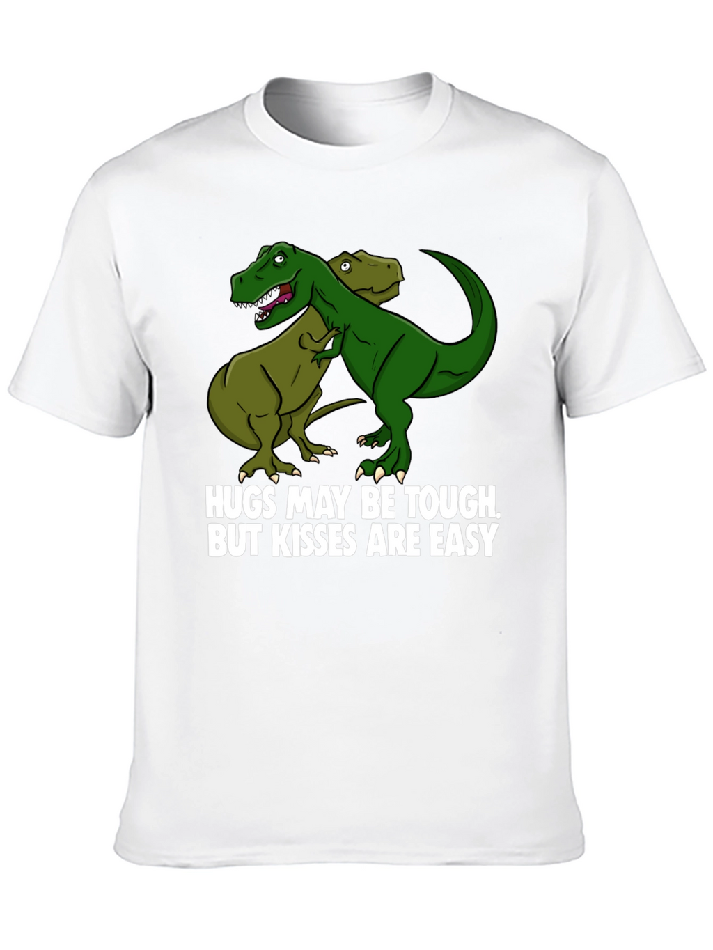 Dinosaur Hugs T-Shirt Funny Graphic Tee