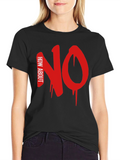 How About NO Black T-Shirt