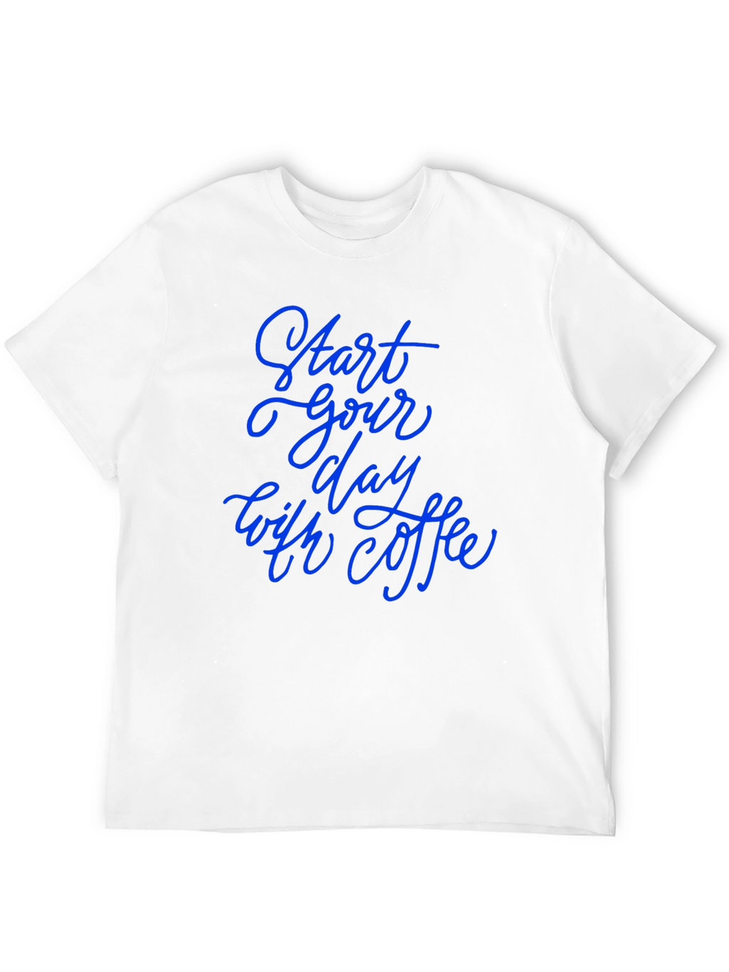 Start Your Day With Coffee Black T-Shirt