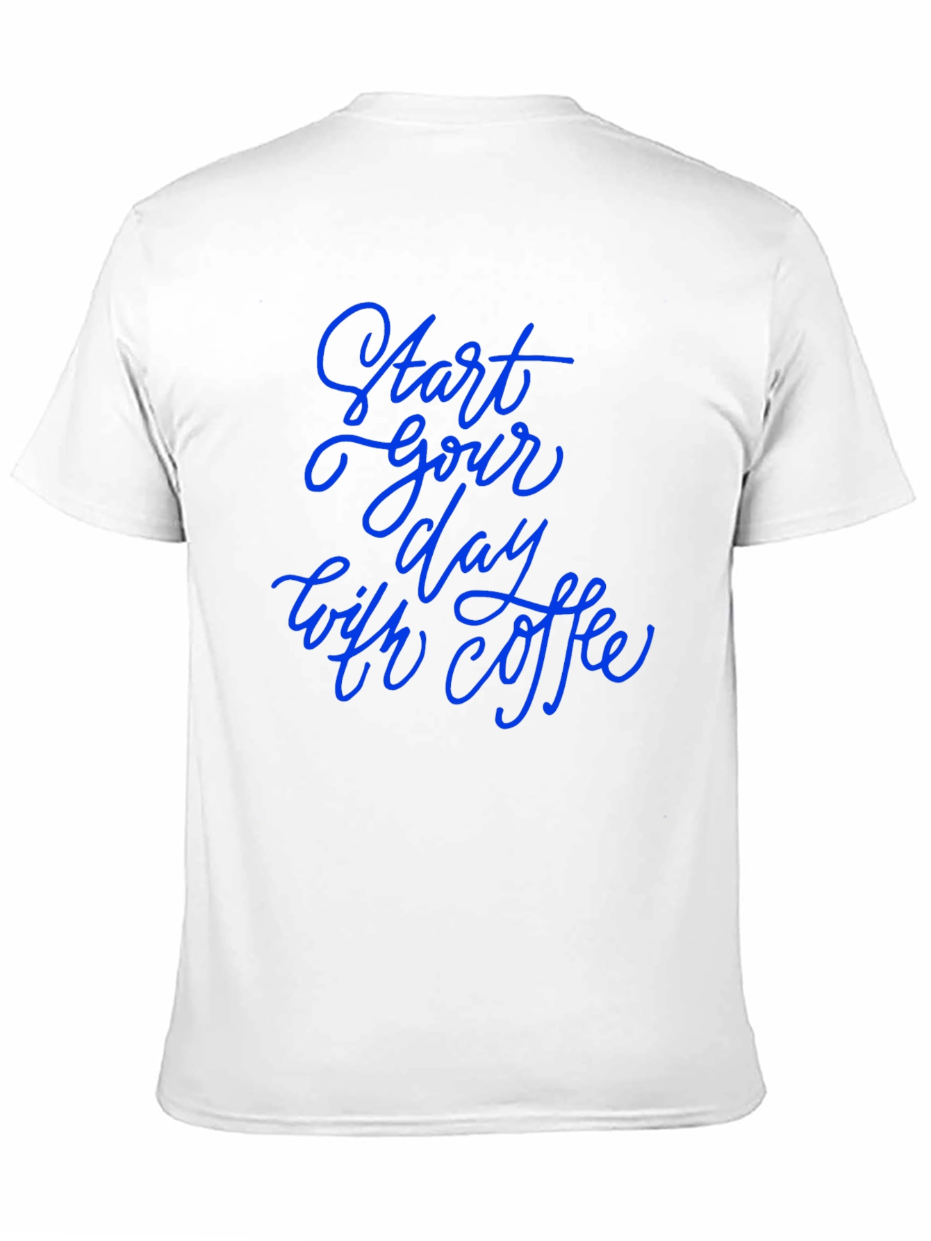 Start Your Day With Coffee Black T-Shirt