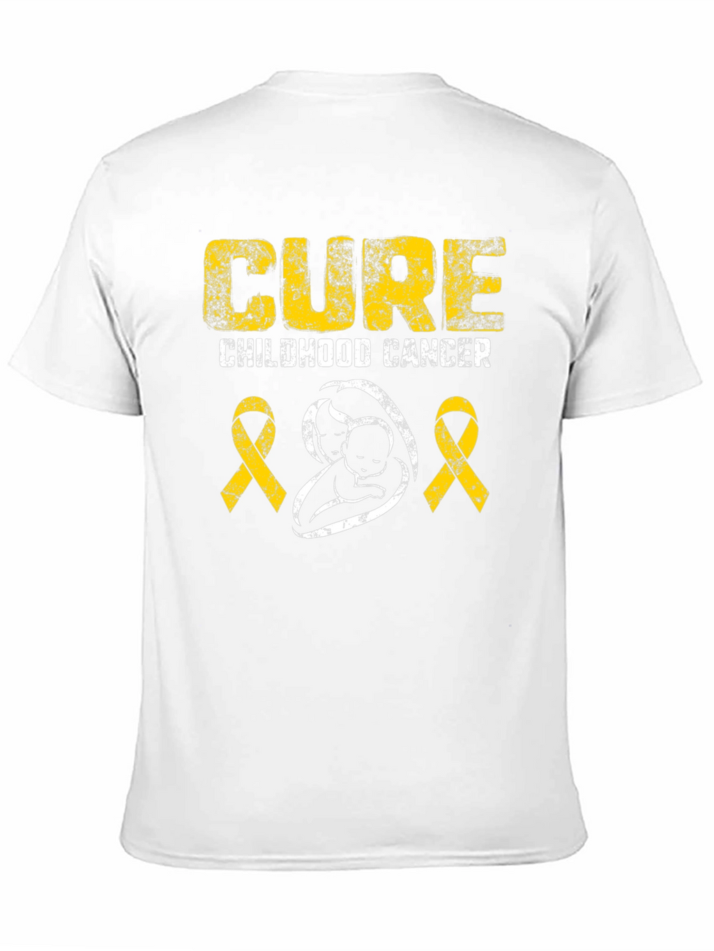 Childhood Cancer Awareness T-Shirt - Cure Design