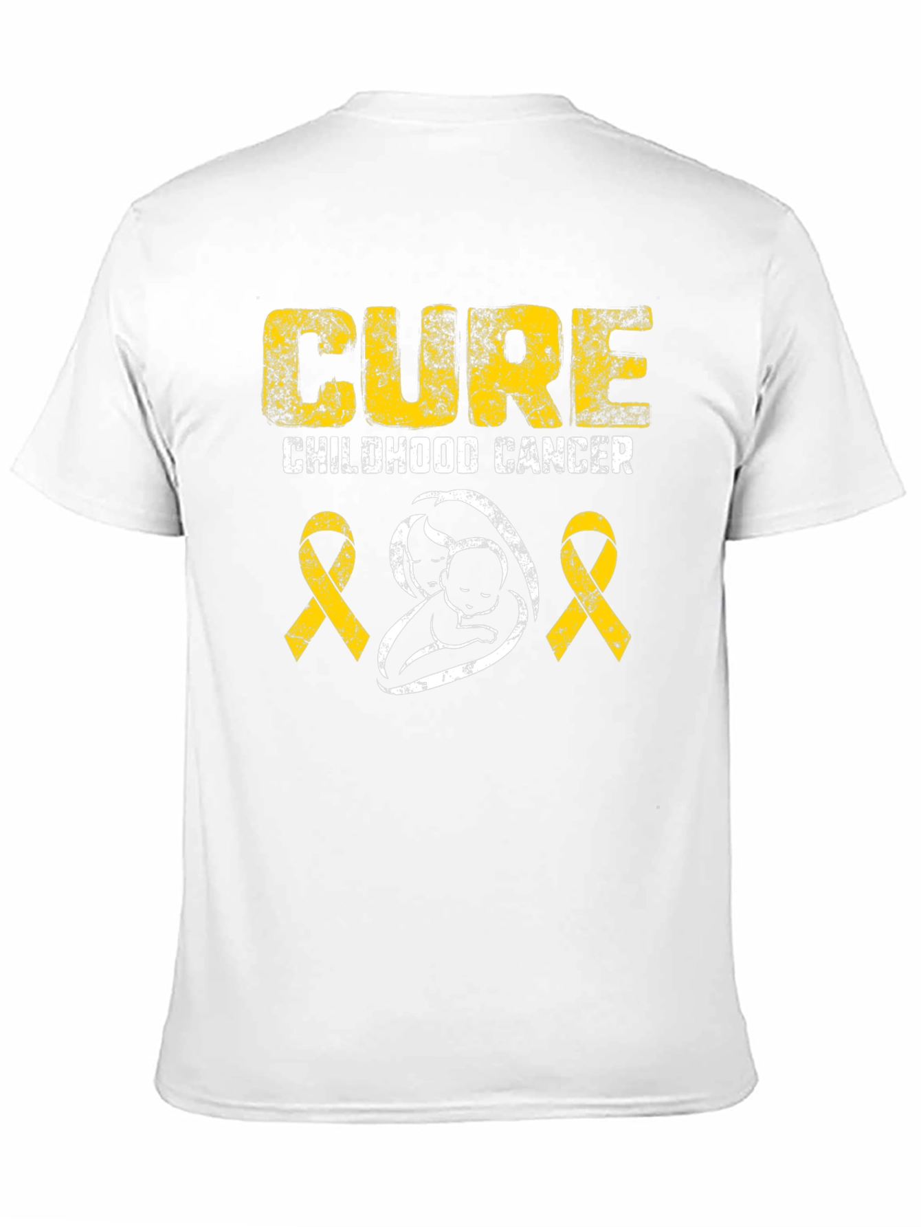 Childhood Cancer Awareness T-Shirt - Cure Design
