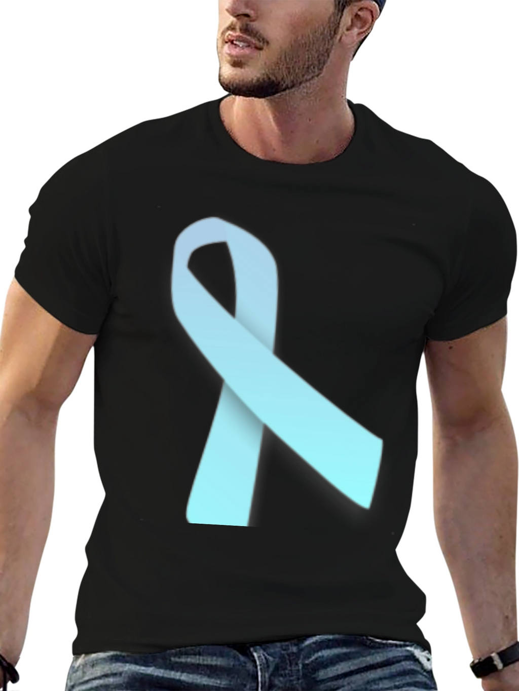 Awareness Ribbon T-Shirt - Soft Cotton Blend