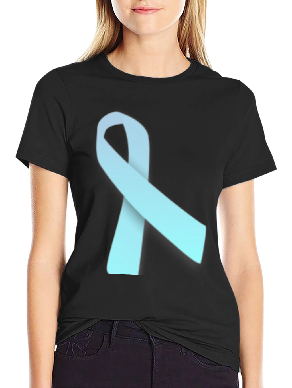Awareness Ribbon T-Shirt - Soft Cotton Blend