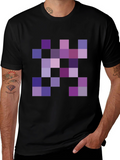 Pixel Art Black T-Shirt
