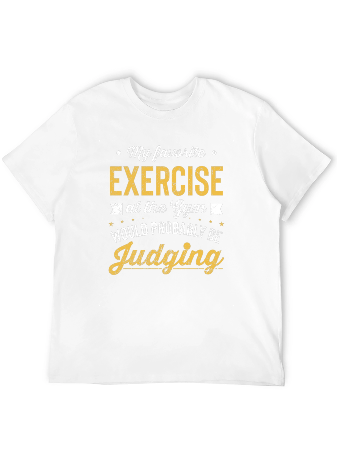 Gym Judging Exercise Graphic T-Shirt