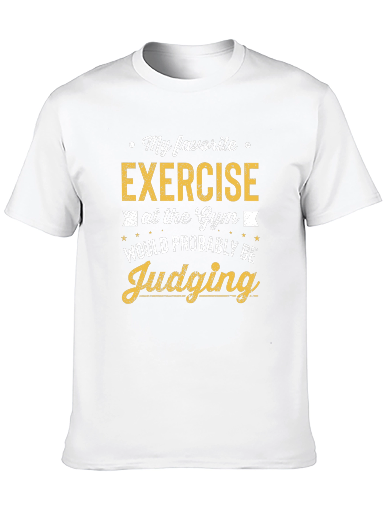 Gym Judging Exercise Graphic T-Shirt