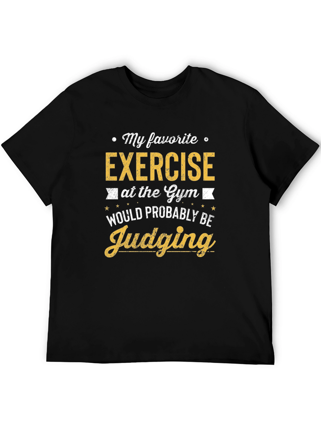 Gym Judging Exercise Graphic T-Shirt