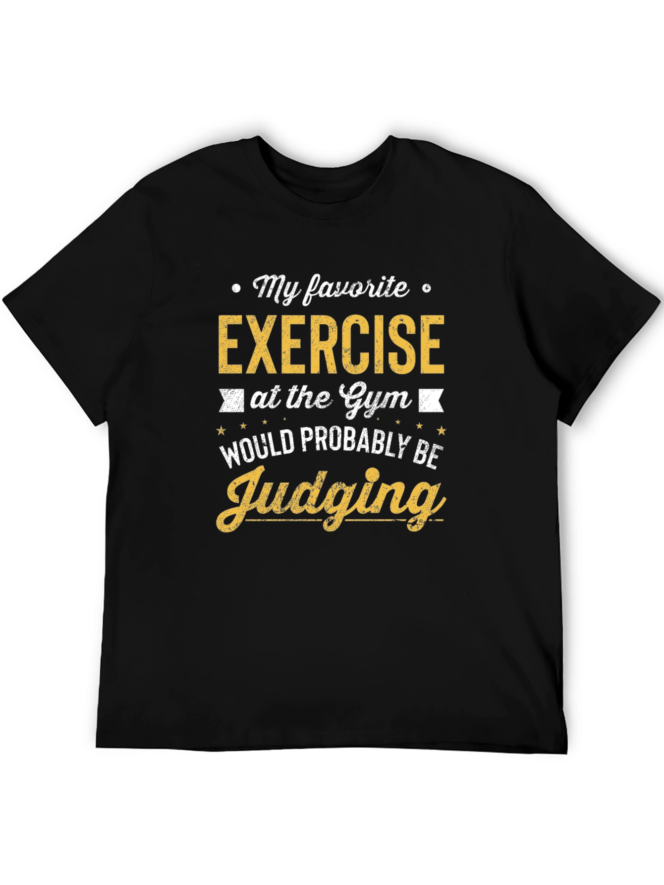 Gym Judging Exercise Graphic T-Shirt