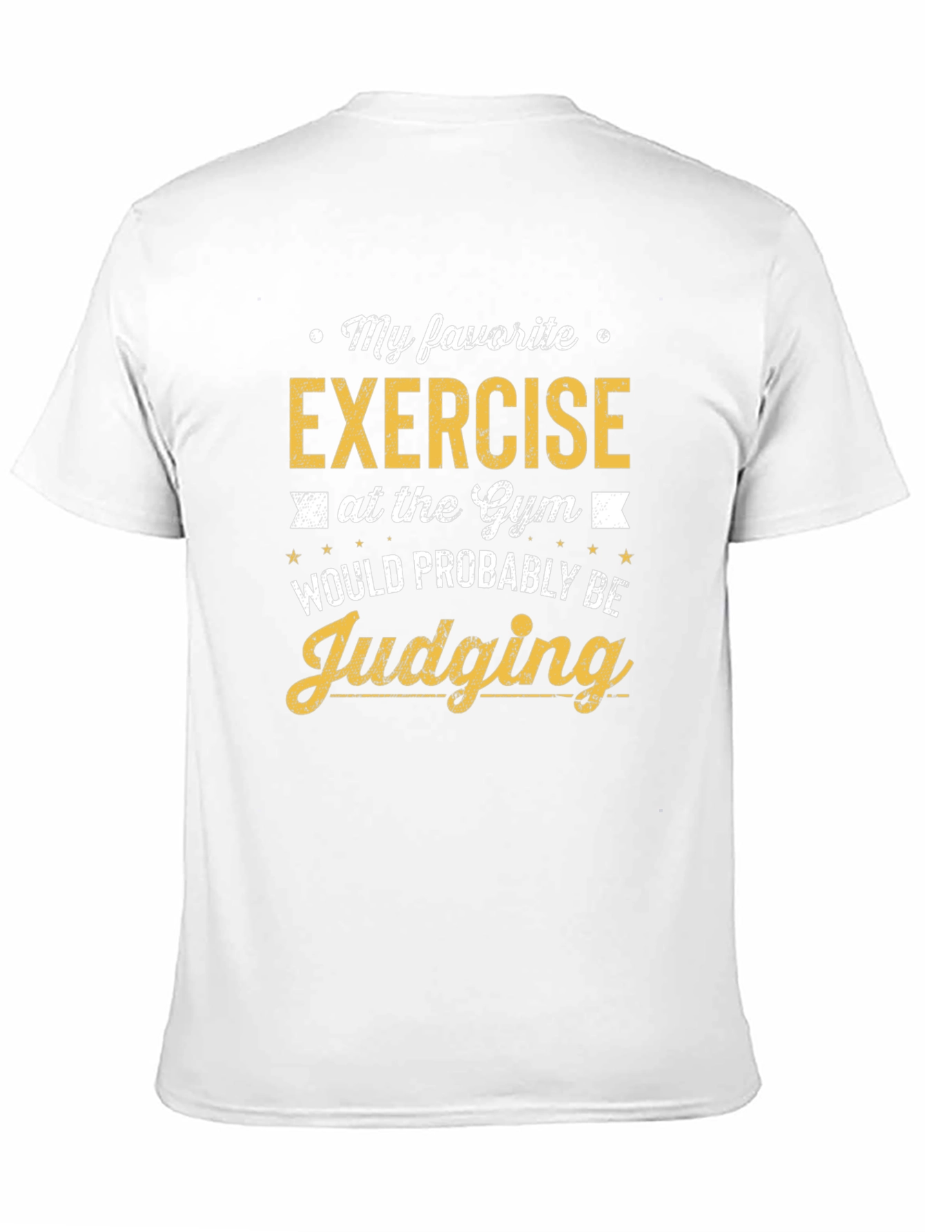 Gym Judging Exercise Graphic T-Shirt
