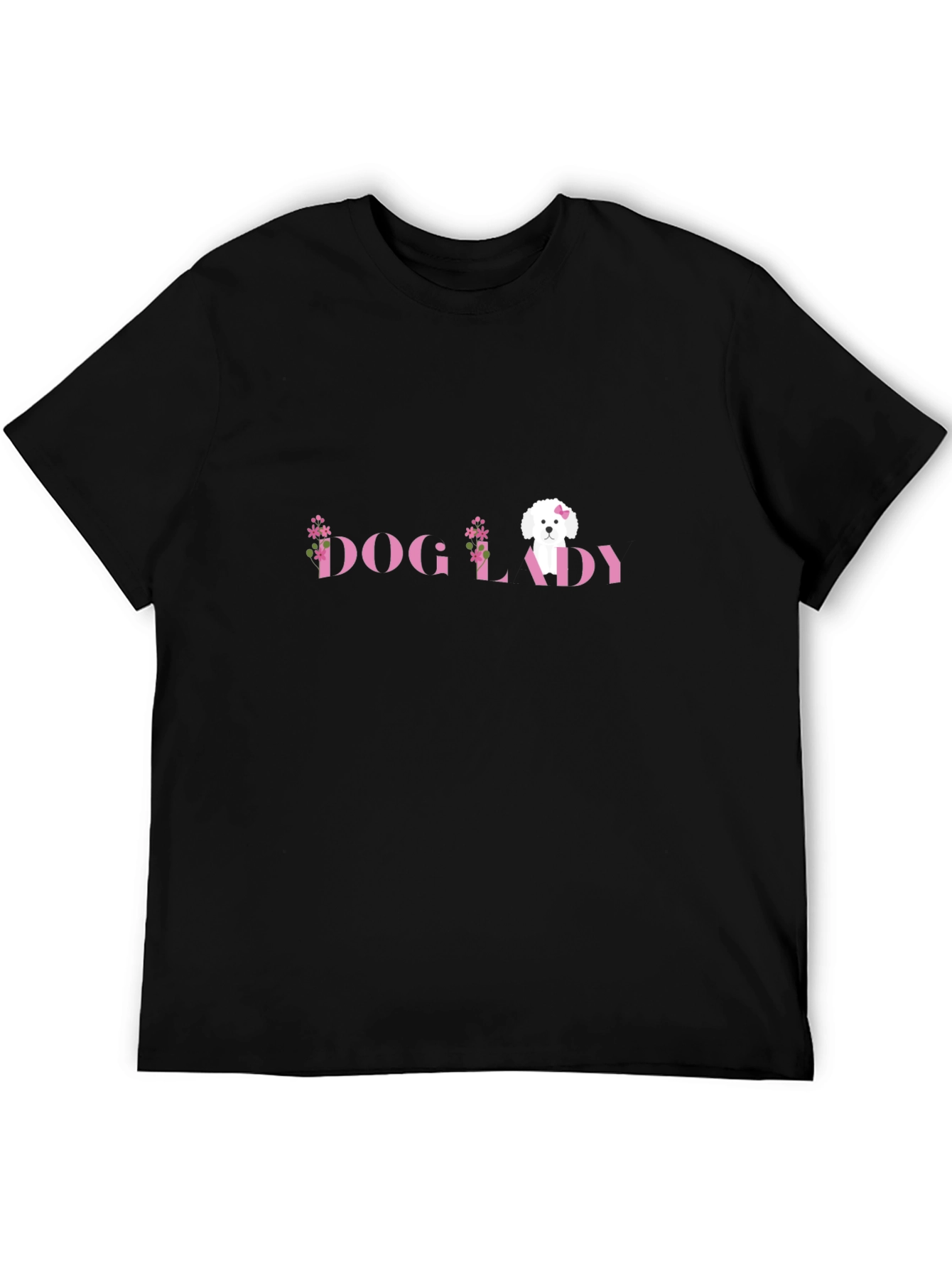 Dog Lady Tee - Cute Pet Owner Shirt