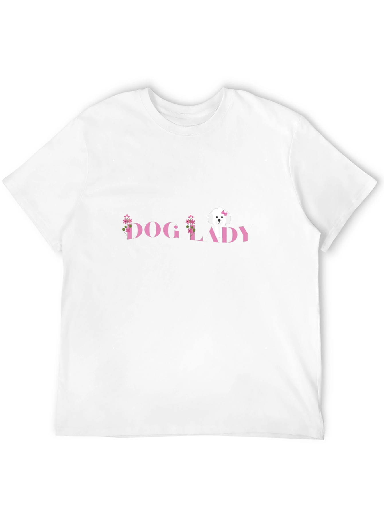 Dog Lady Tee - Cute Pet Owner Shirt