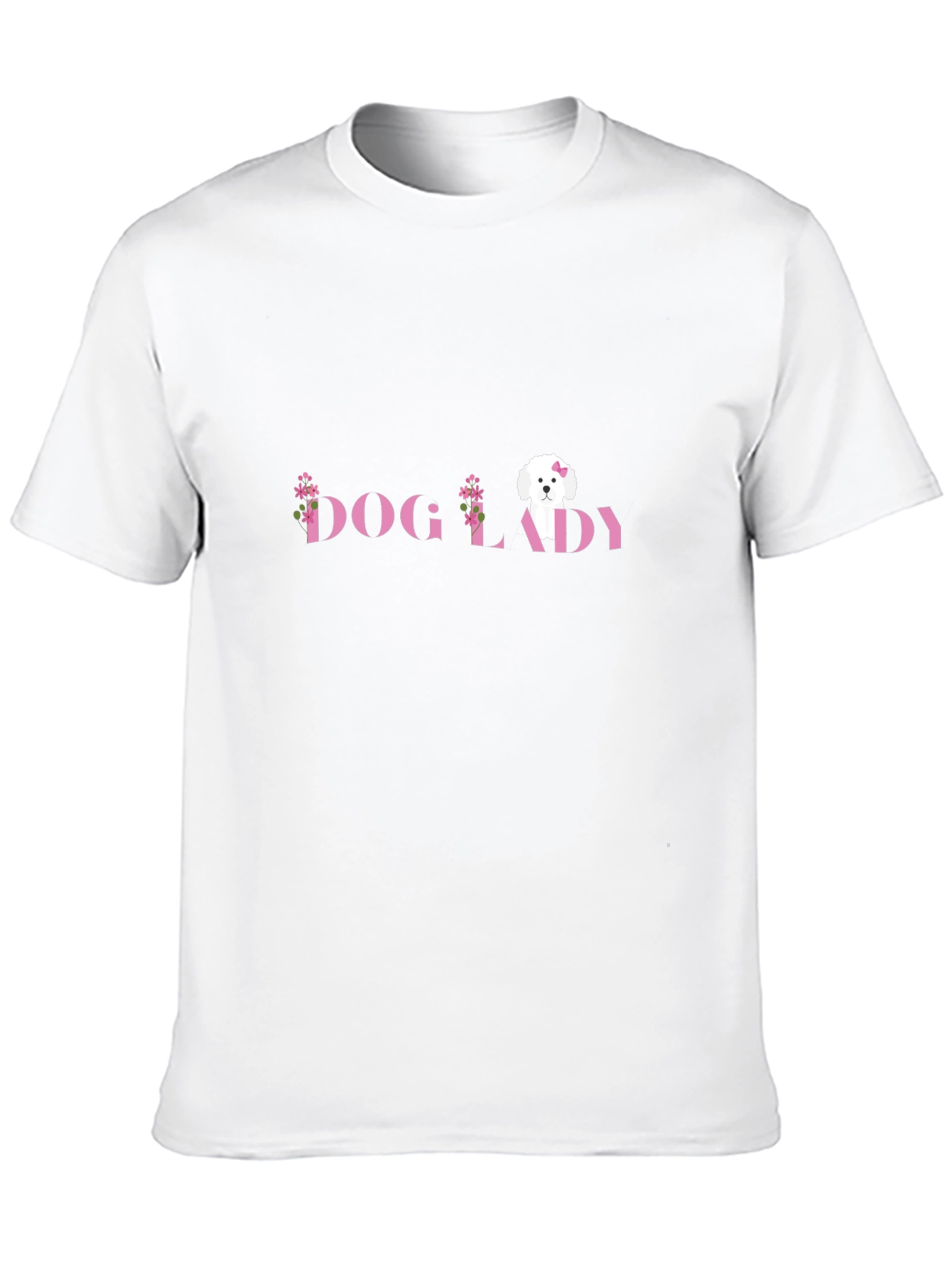 Dog Lady Tee - Cute Pet Owner Shirt