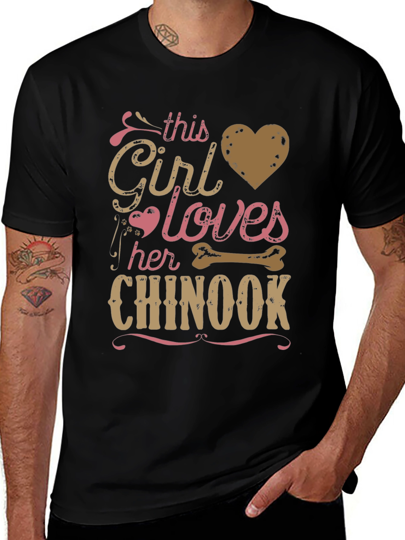 Chinook Dog Lover T-Shirt