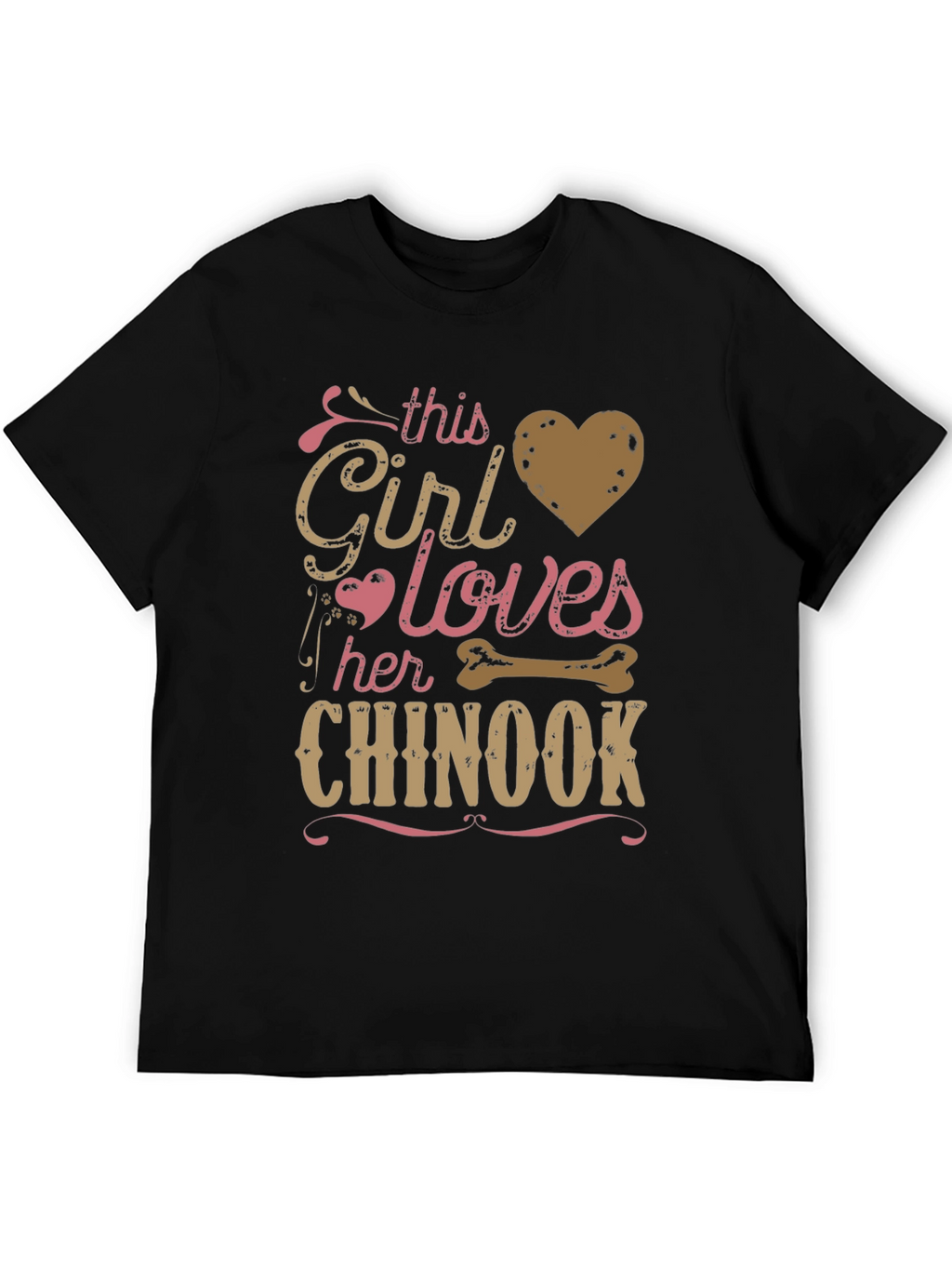 Chinook Dog Lover T-Shirt