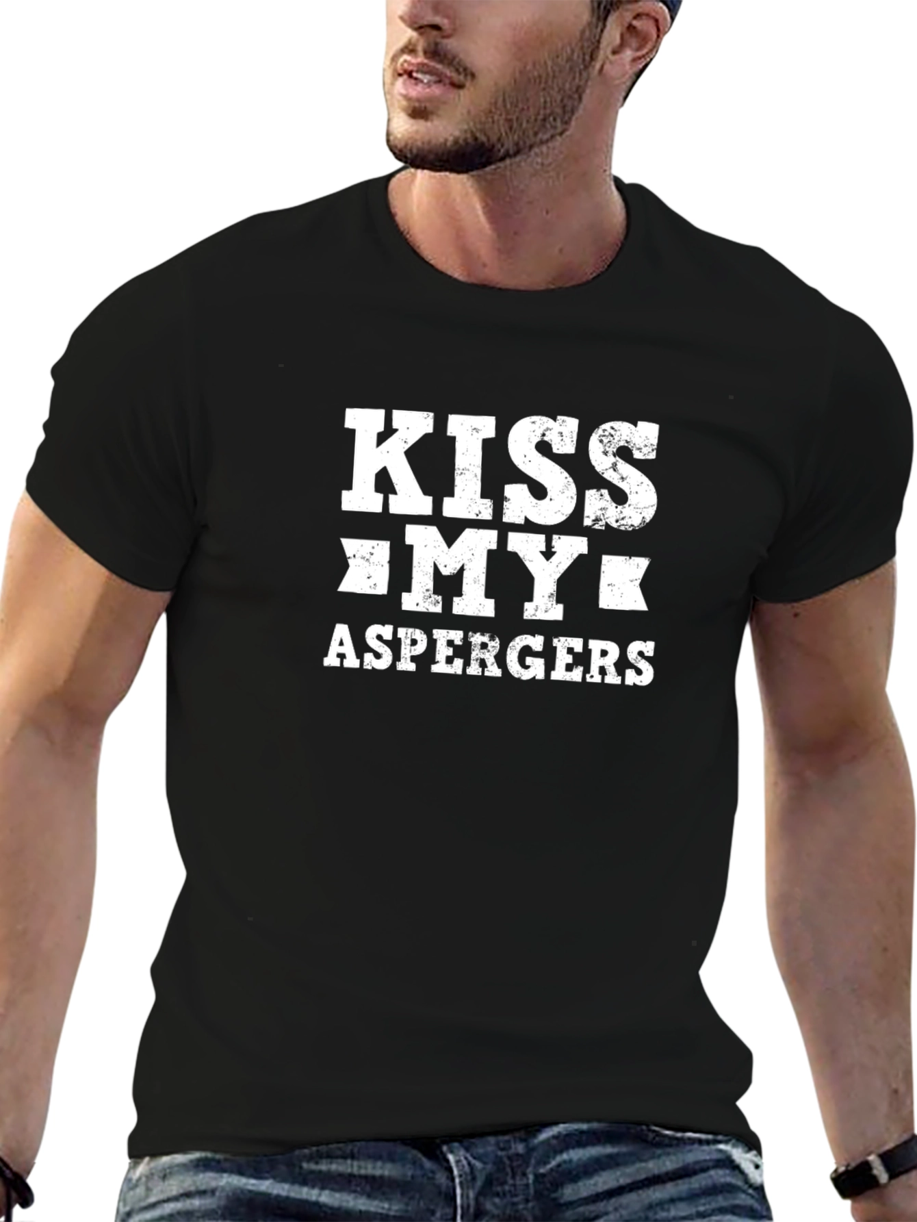 Kiss My Aspergers T-Shirt - Bold Statement Tee
