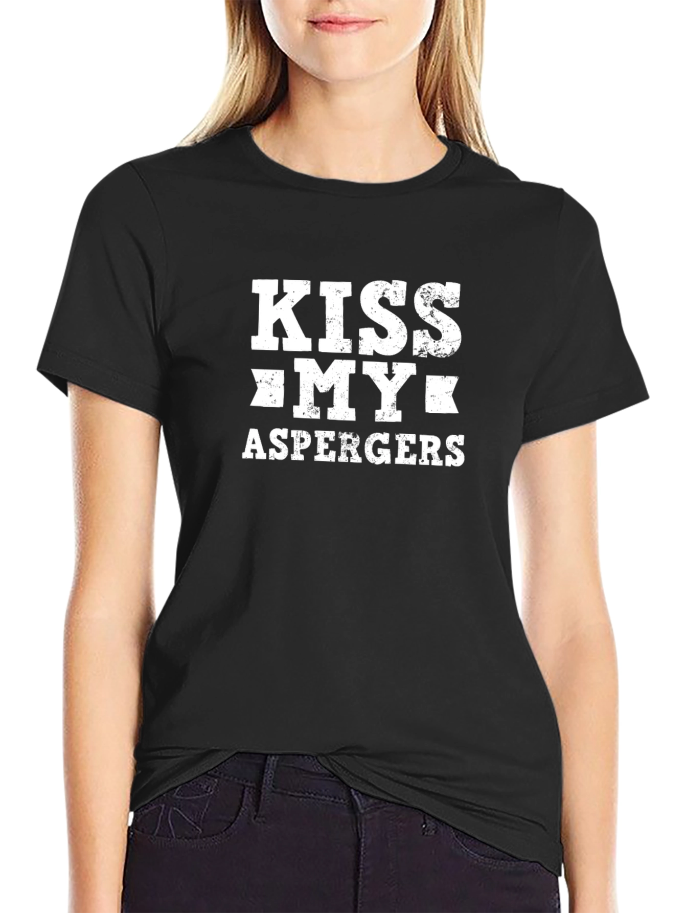 Kiss My Aspergers T-Shirt - Bold Statement Tee