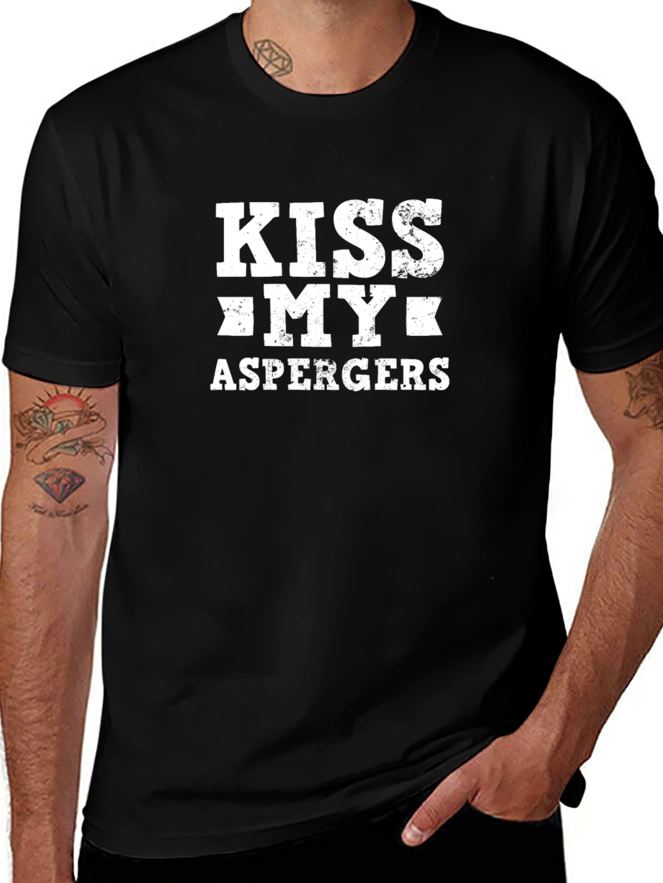 Kiss My Aspergers T-Shirt - Bold Statement Tee