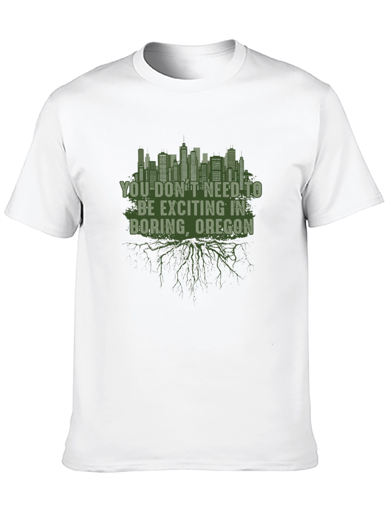 Boring Oregon Graphic T-Shirt