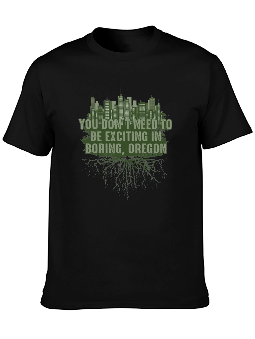 Boring Oregon Graphic T-Shirt