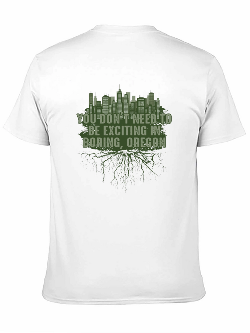 Boring Oregon Graphic T-Shirt