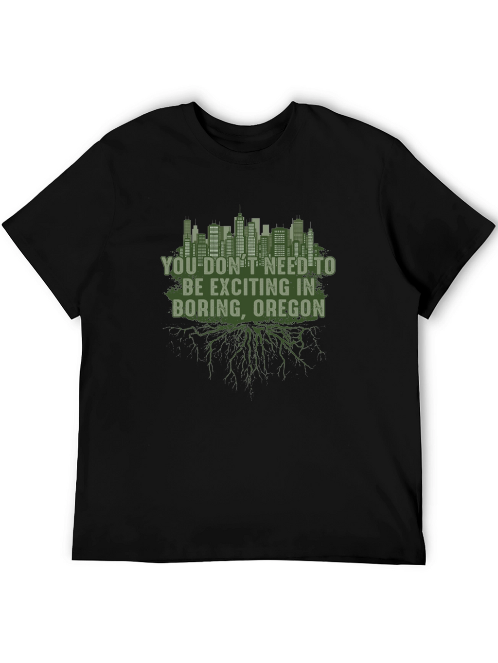 Boring Oregon Graphic T-Shirt