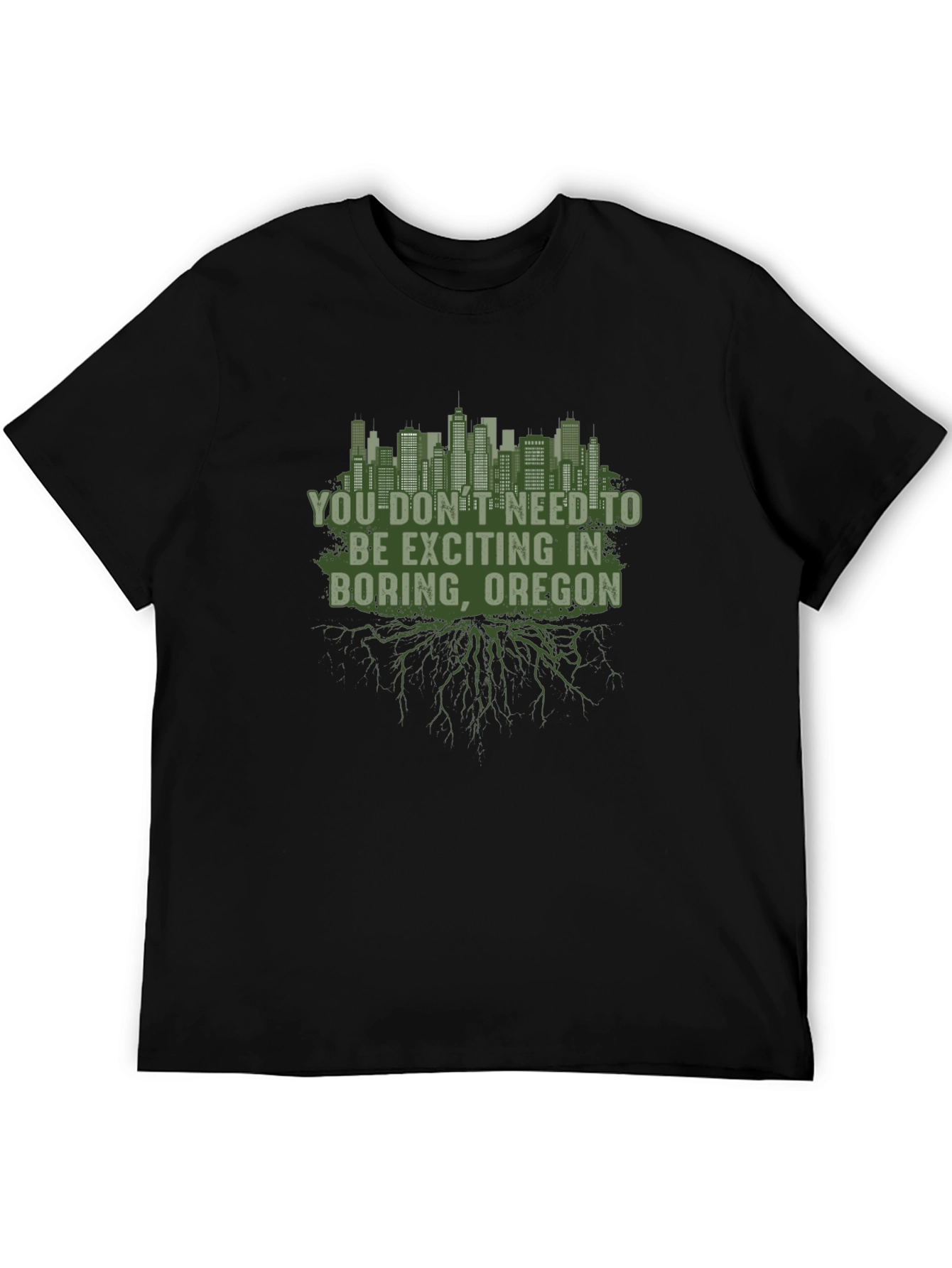 Boring Oregon Graphic T-Shirt