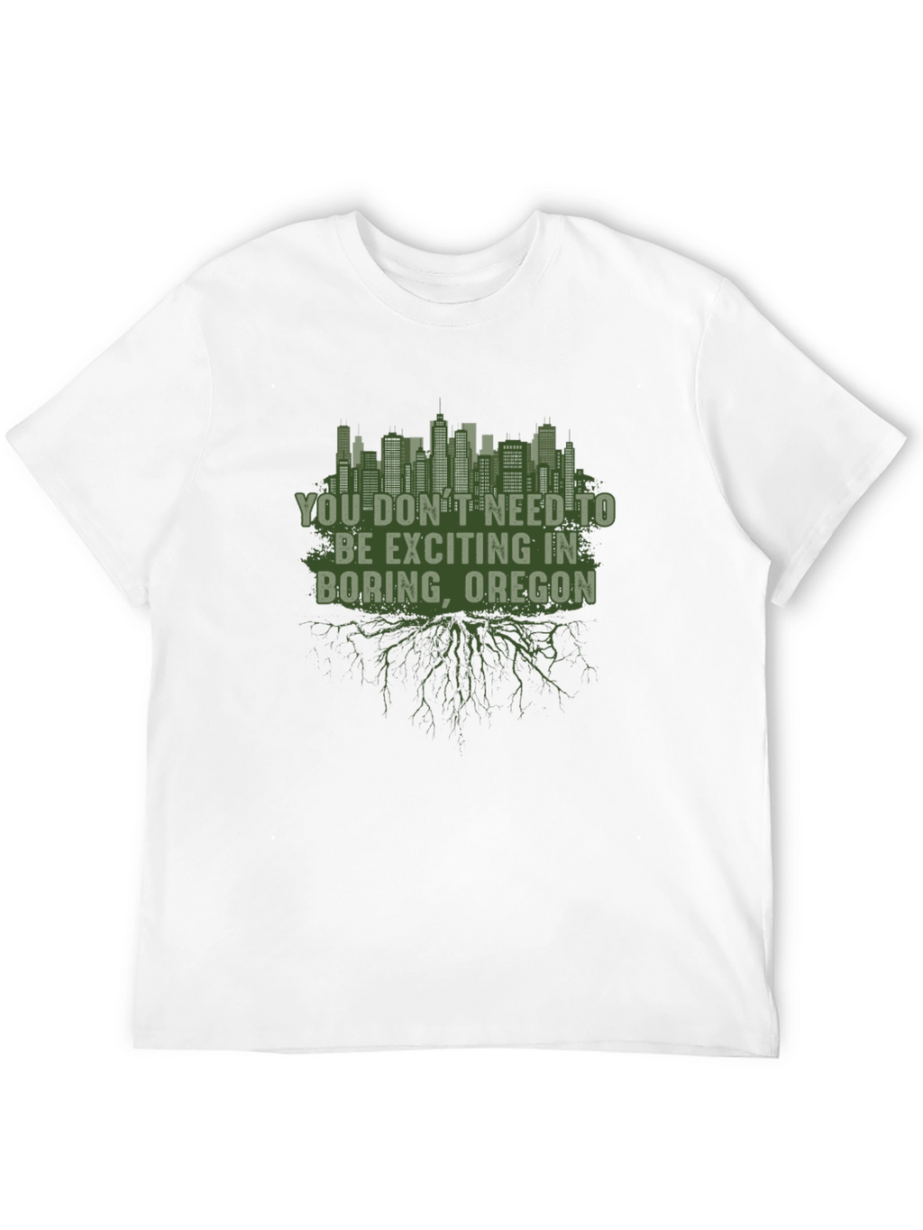 Boring Oregon Graphic T-Shirt