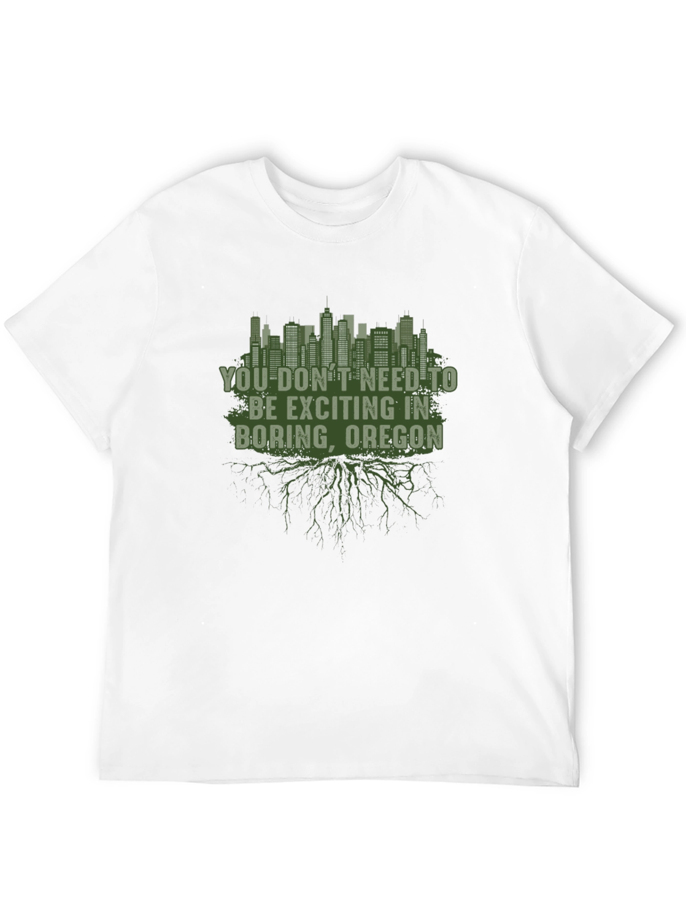 Boring Oregon Graphic T-Shirt