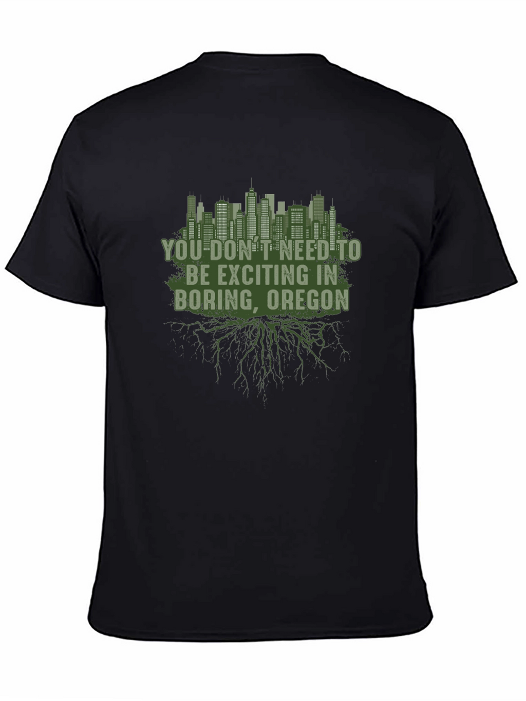 Boring Oregon Graphic T-Shirt