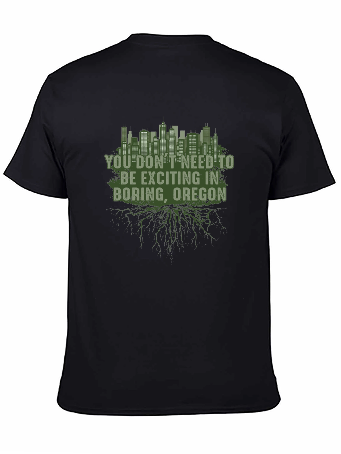 Boring Oregon Graphic T-Shirt