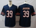 Men's Chicago Bears Eddie Jackson #39 Navy Game Player Jerseys