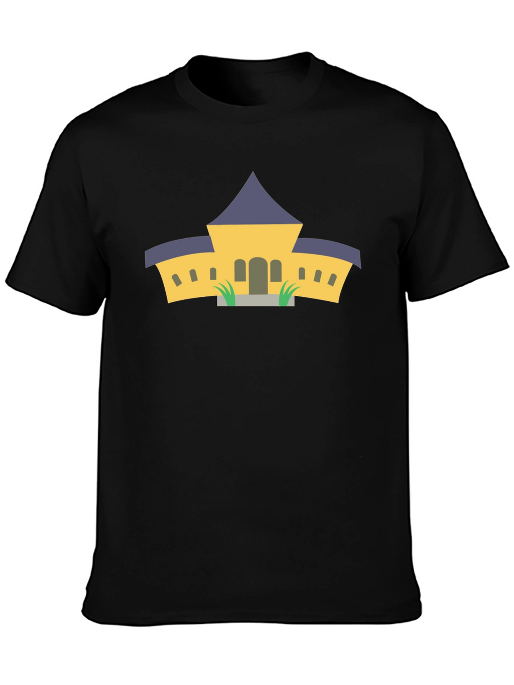 Architectural Black Graphic Tee