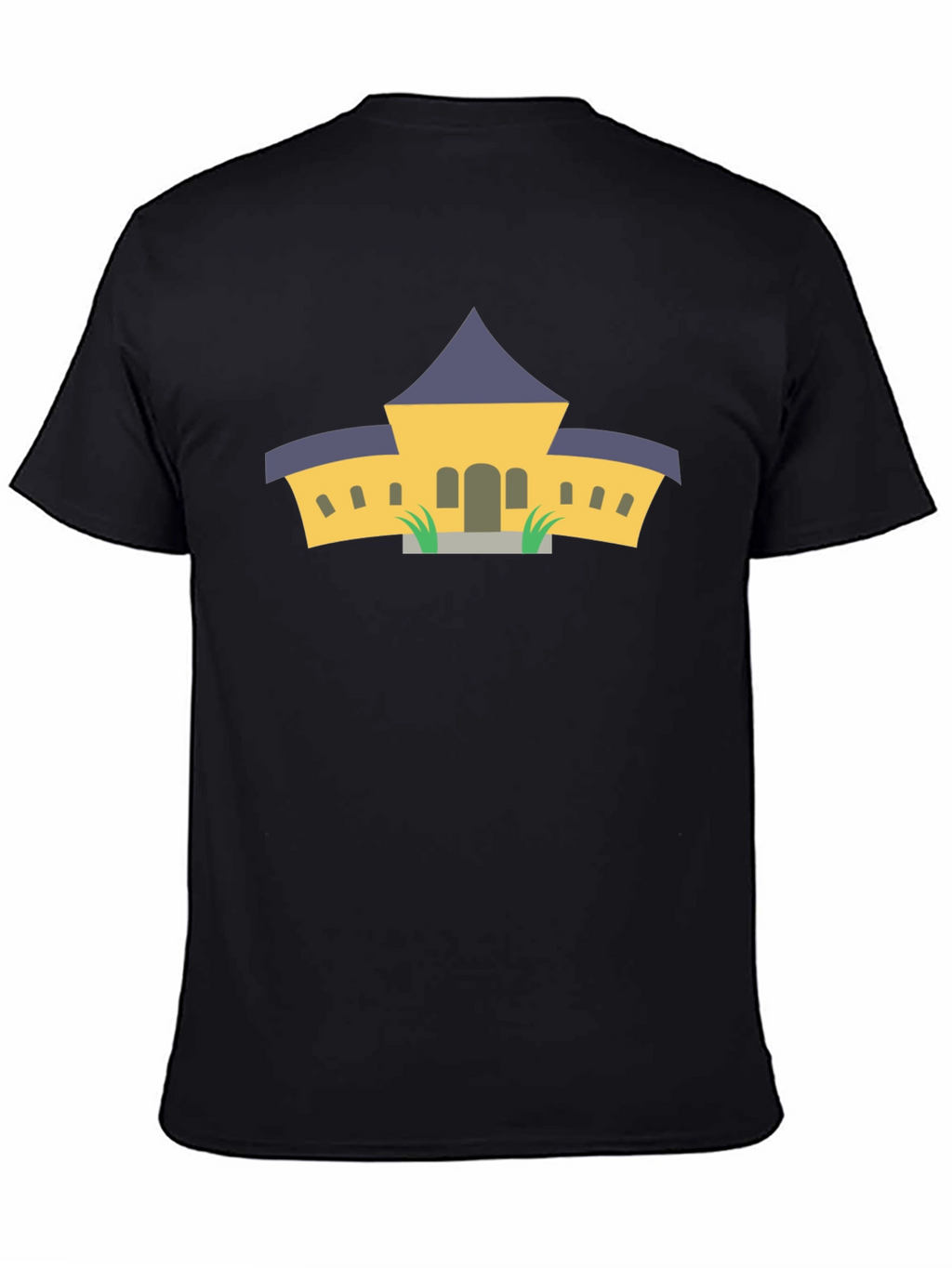 Architectural Black Graphic Tee
