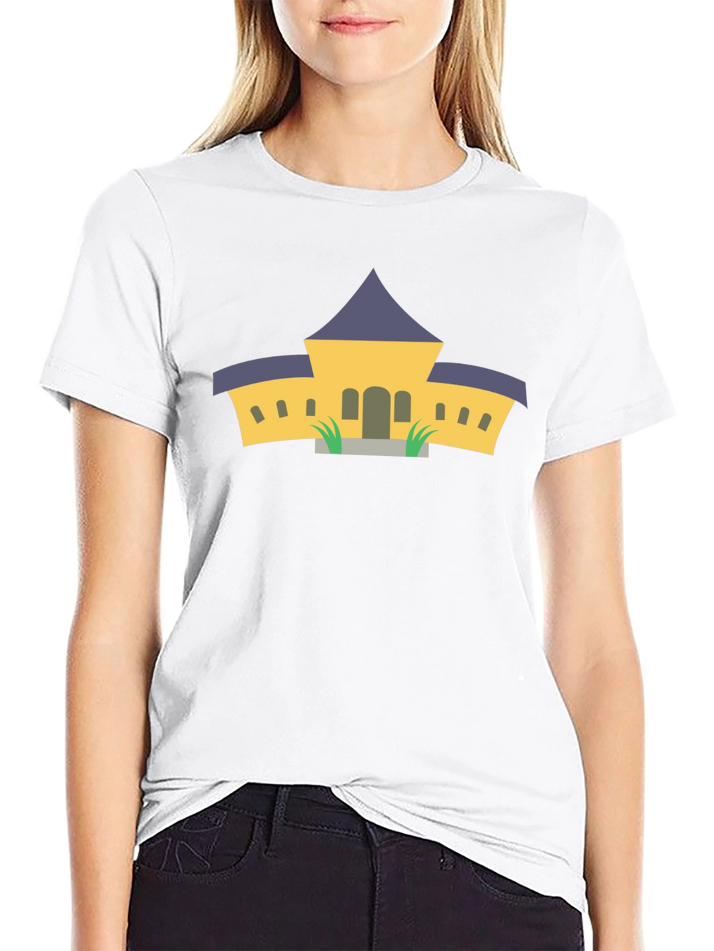 Architectural Black Graphic Tee