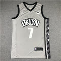 Men's Brooklyn Nets Kevin Durant Gray 2019 Fast Break Player Movement Jerseys