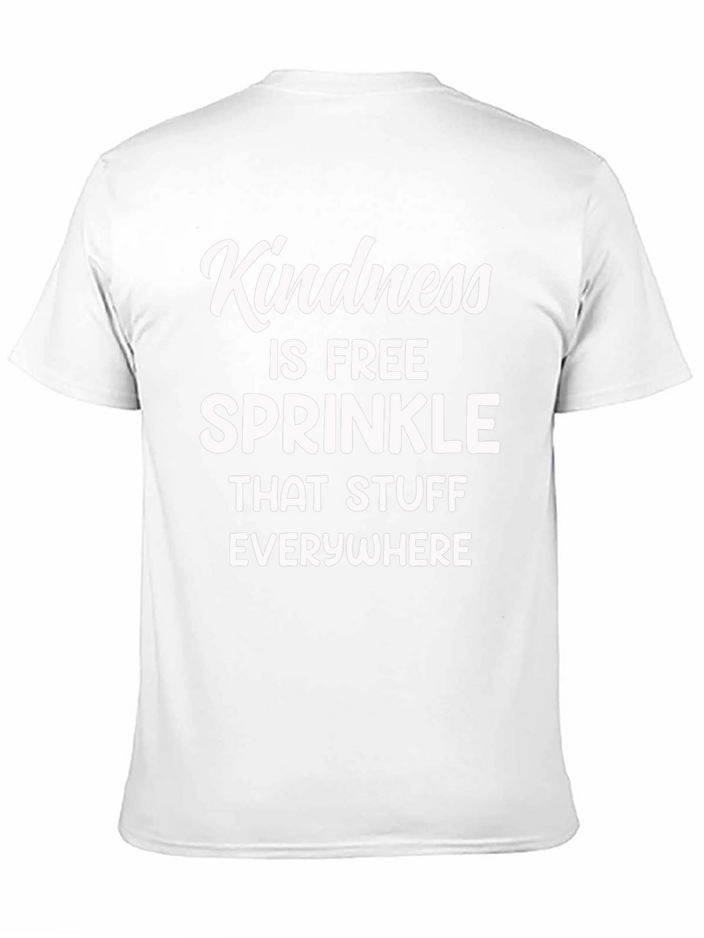 Kindness is Free Graphic T-Shirt - Black