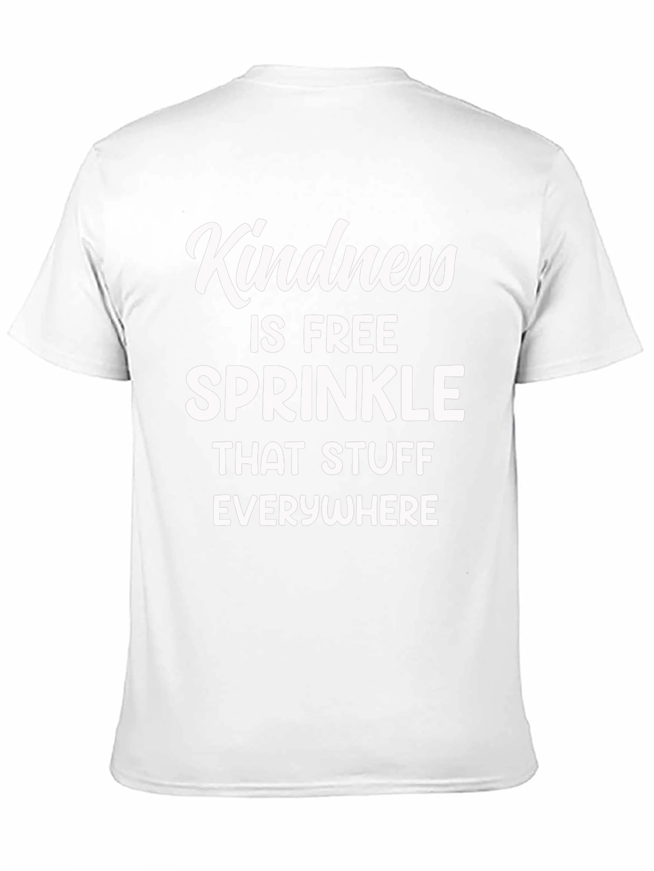 Kindness is Free Graphic T-Shirt - Black