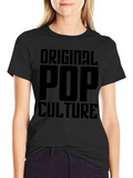 Original Pop Culture Graphic T-Shirt