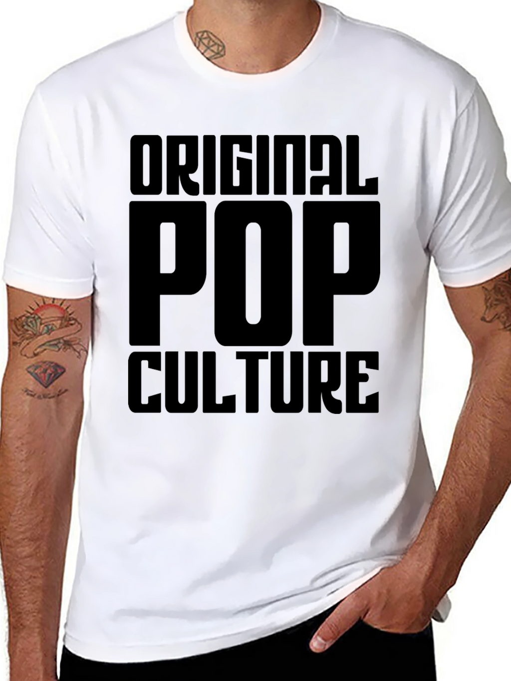 Original Pop Culture Graphic T-Shirt