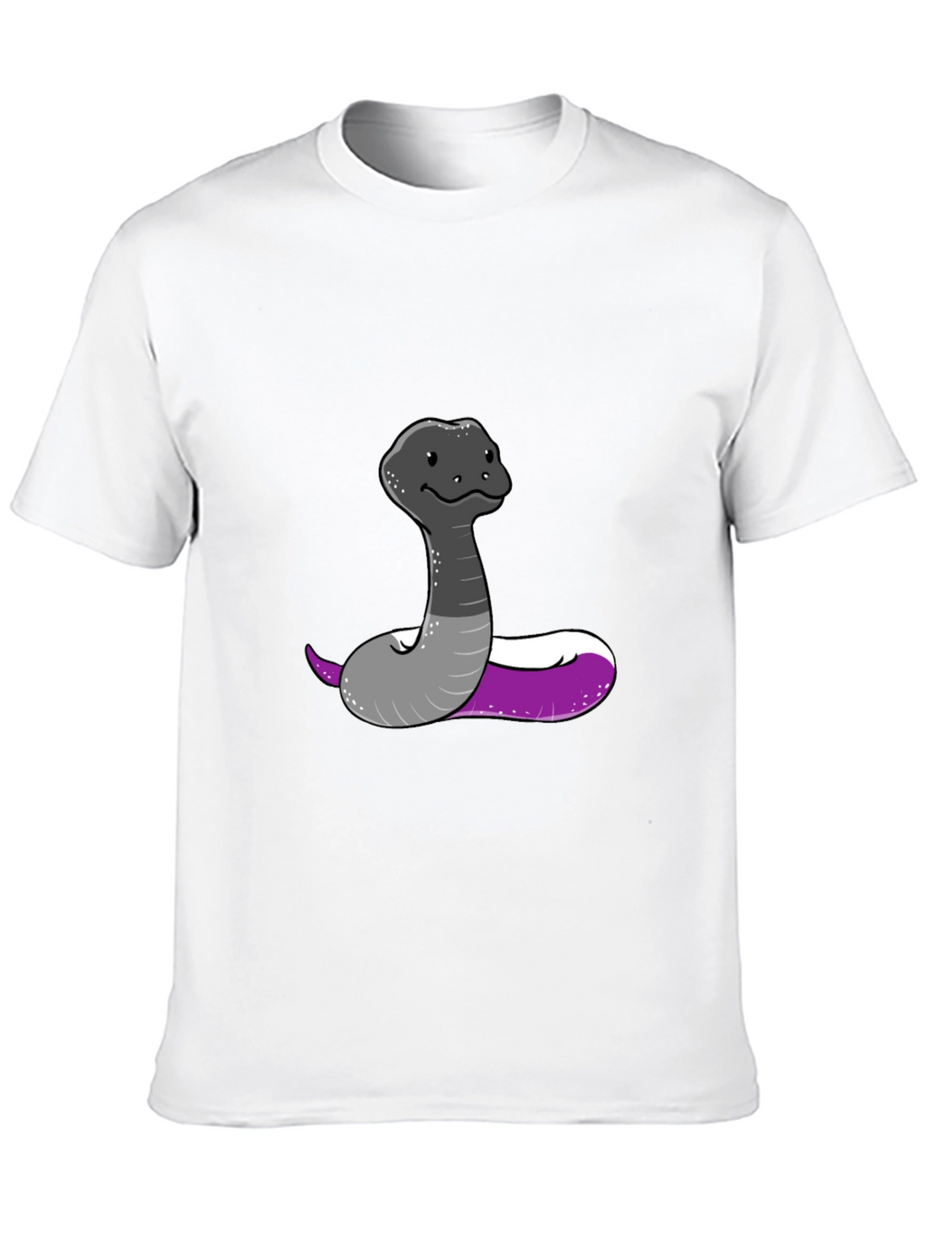Asexual Pride Snake Graphic Tee