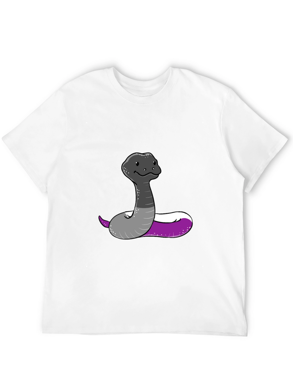 Asexual Pride Snake Graphic Tee