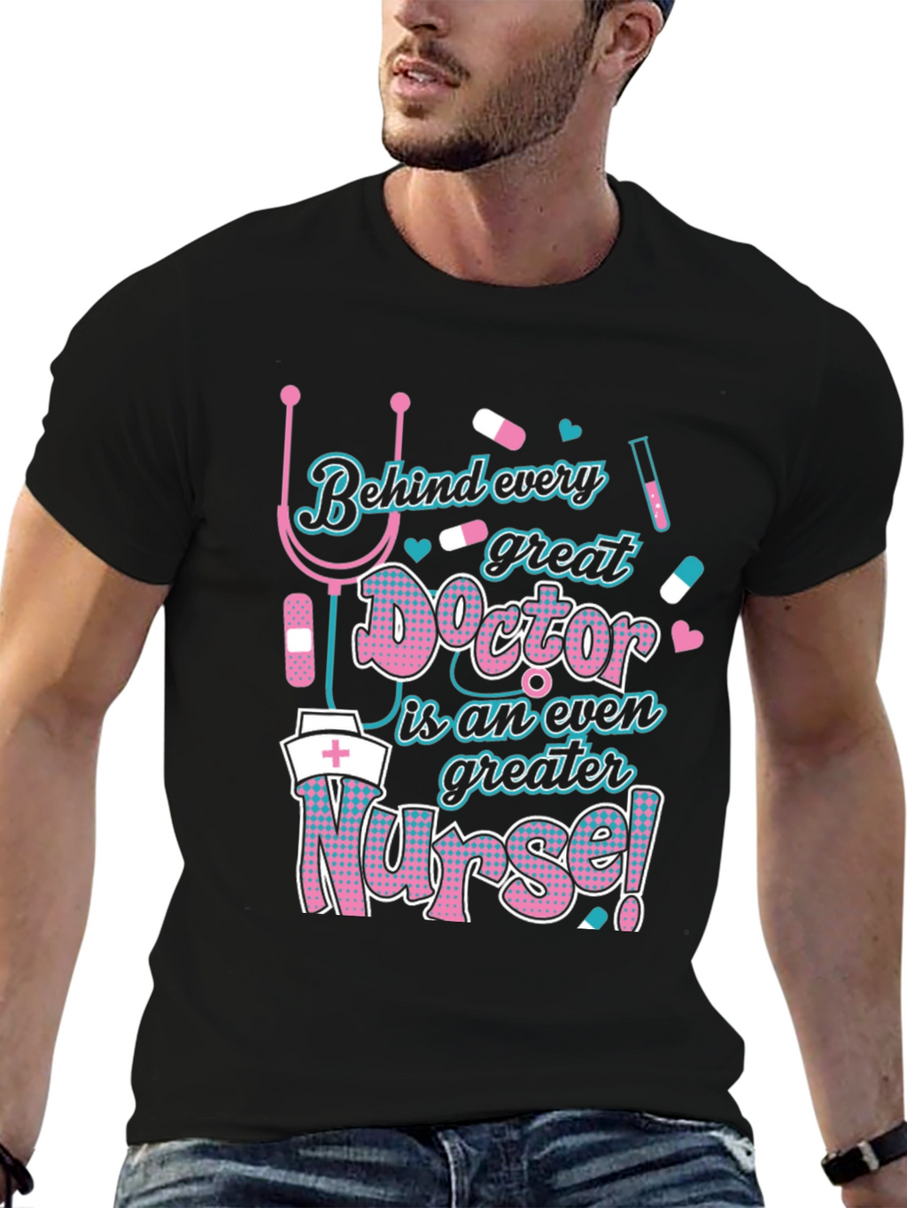 Doctor Nurse Graphic Tee - Medical Appreciation Shirt