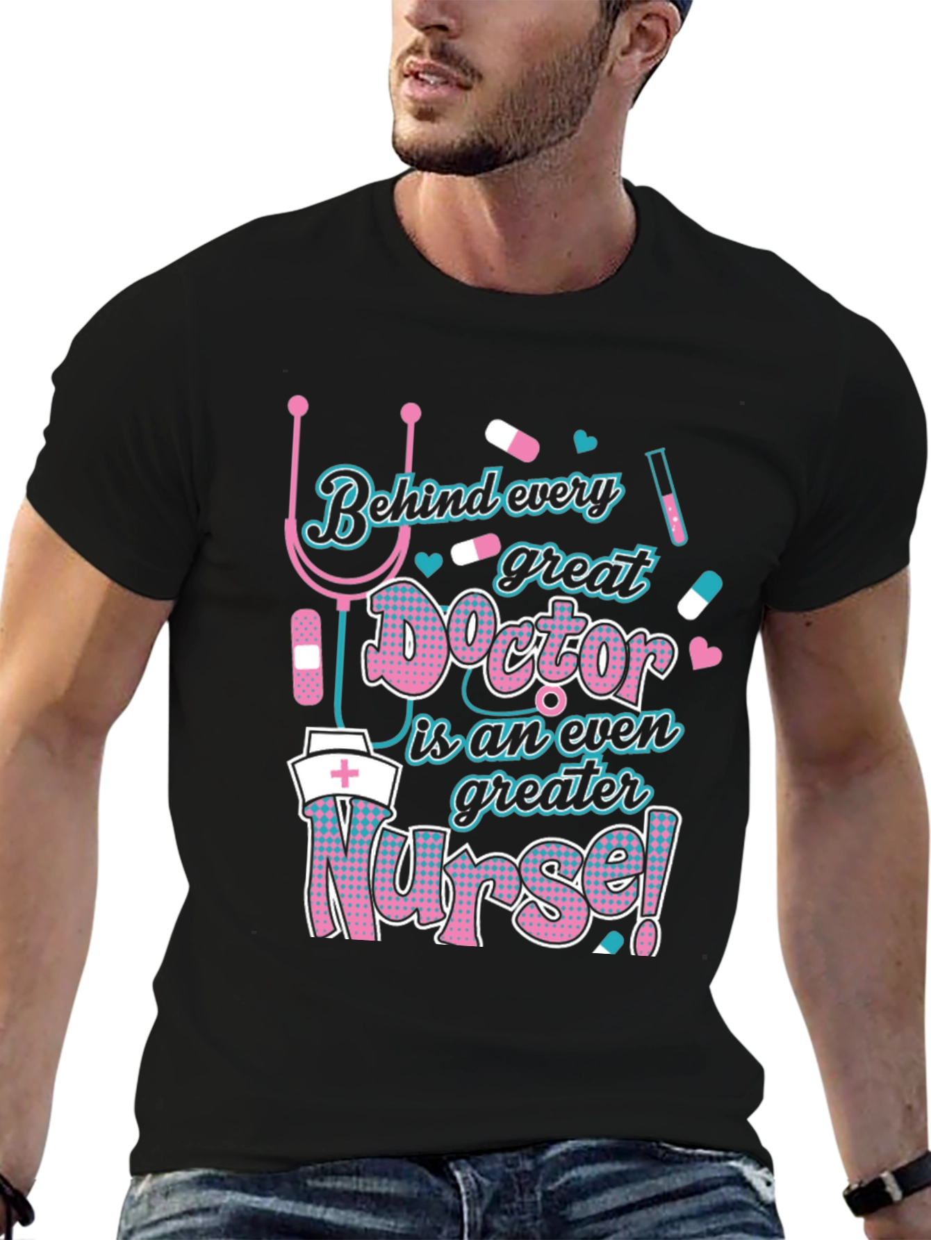 Doctor Nurse Graphic Tee - Medical Appreciation Shirt