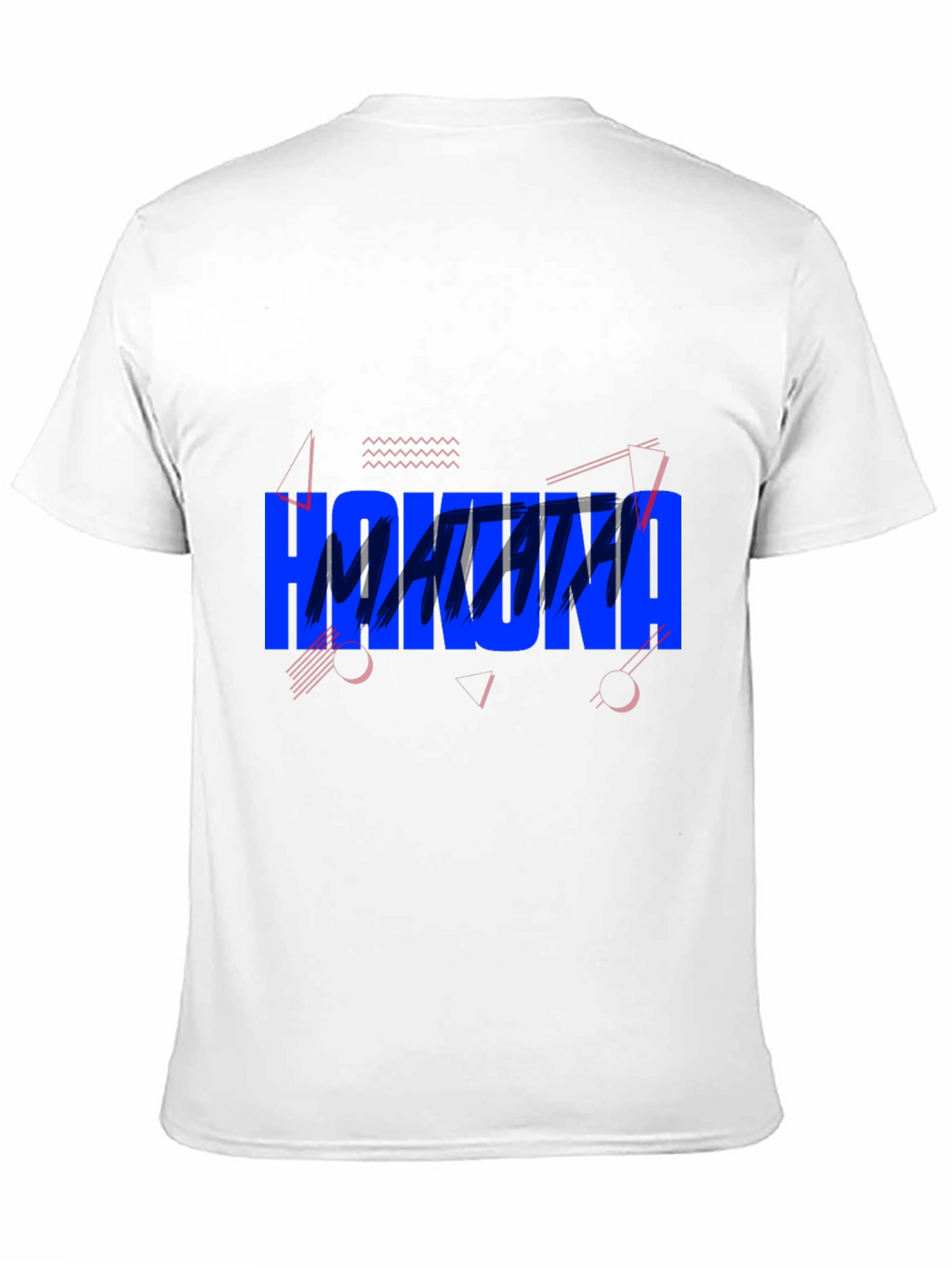 Hakuna Matata Graphic Tee - Casual Black T-Shirt