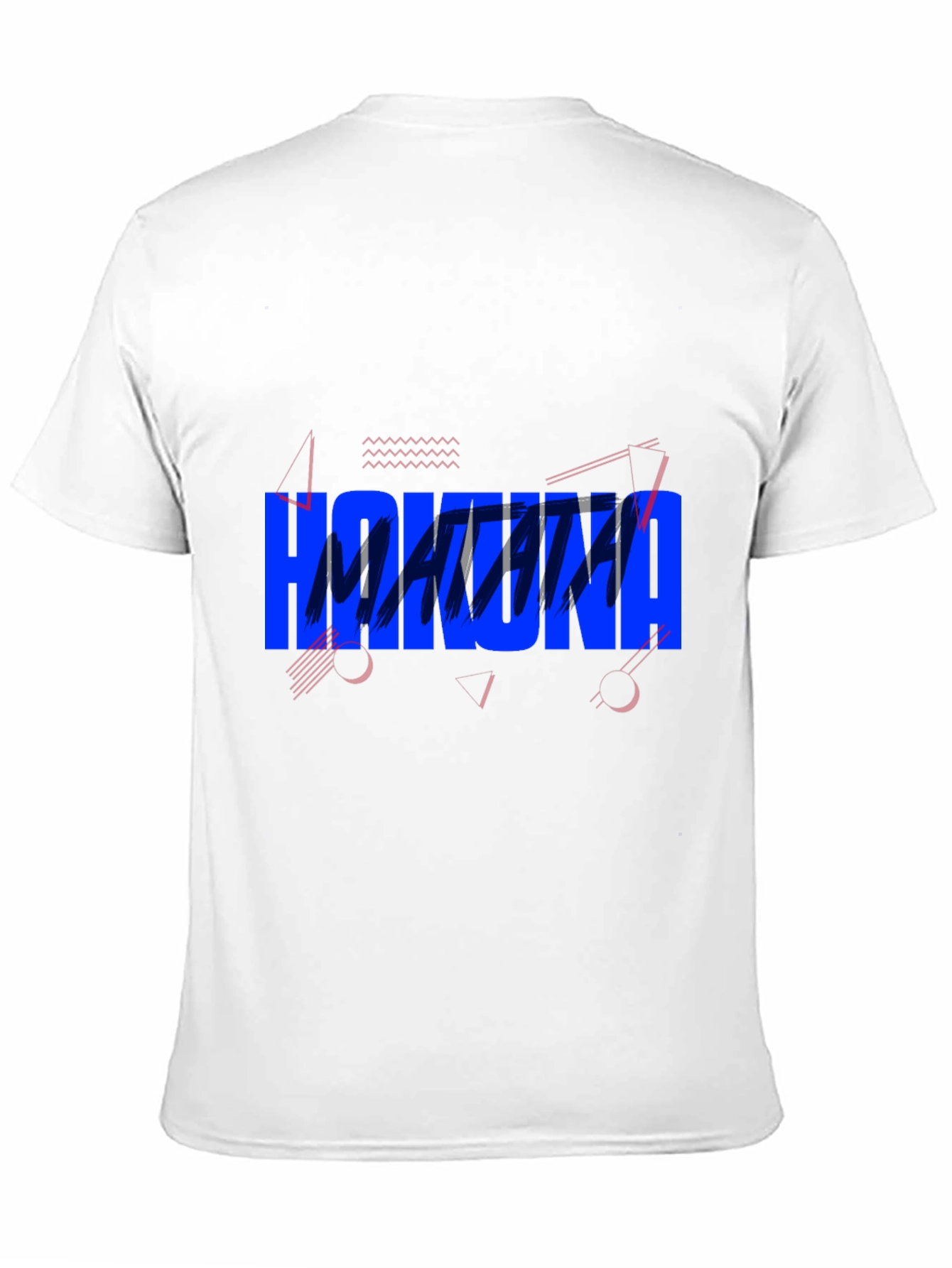 Hakuna Matata Graphic Tee - Casual Black T-Shirt