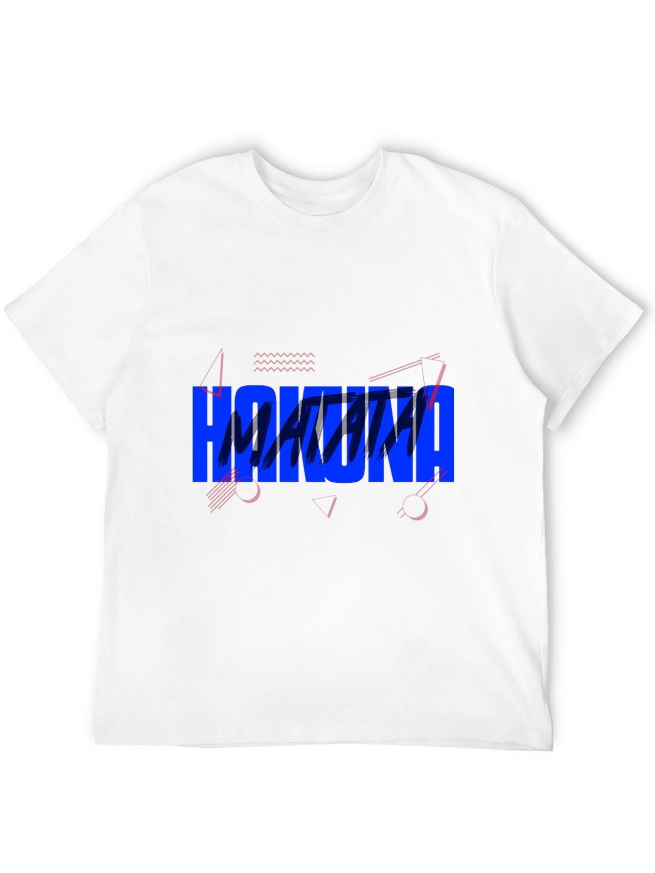 Hakuna Matata Graphic Tee - Casual Black T-Shirt