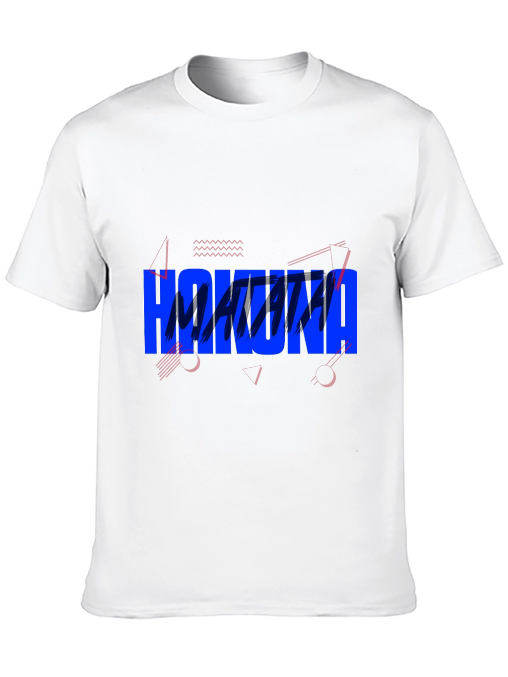 Hakuna Matata Graphic Tee - Casual Black T-Shirt