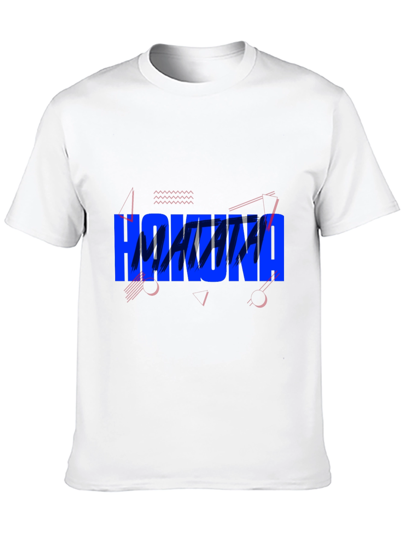 Hakuna Matata Graphic Tee - Casual Black T-Shirt